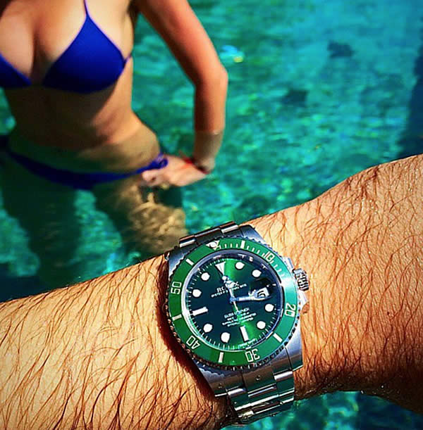 Green Dial Replica Submariner ETA
