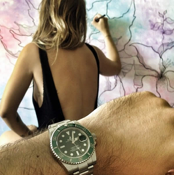 Knockoff Submariner Date Green