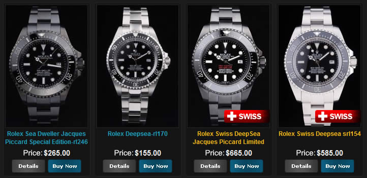 Rolex Replica Sea-Dweller Jacques Piccard